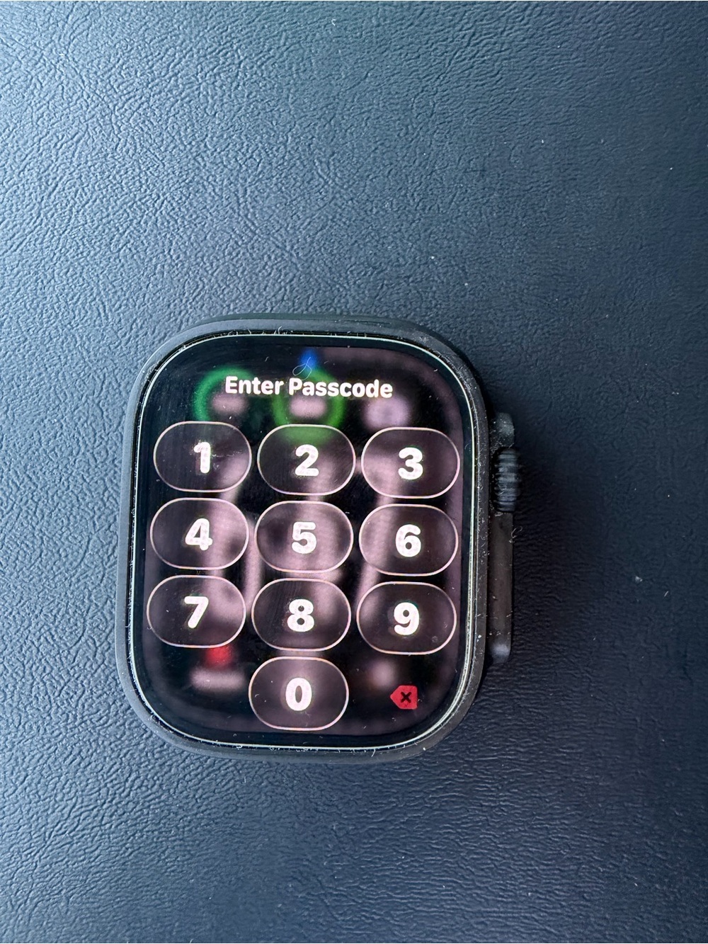 Apple Black Ultra 3 black with black ocean band